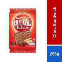 Munchy's Crackers Chocolate Sandwich 258g x 12