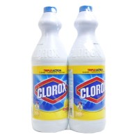 CLOROX LQ BLEACH LEMON TWIN PACK 2 x 1 L